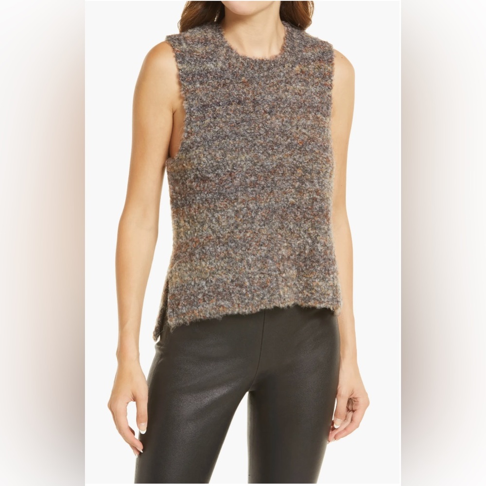 Bouclé Sweater Tank by Vero Moda